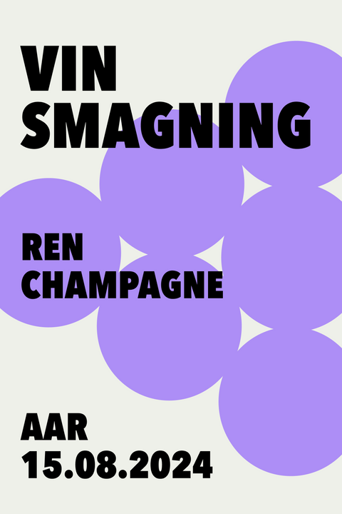 Champagne Smagning d. 15.08.24 - Aarhus
