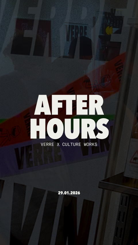 Verre x Culture Works After Hours - 29.01.26