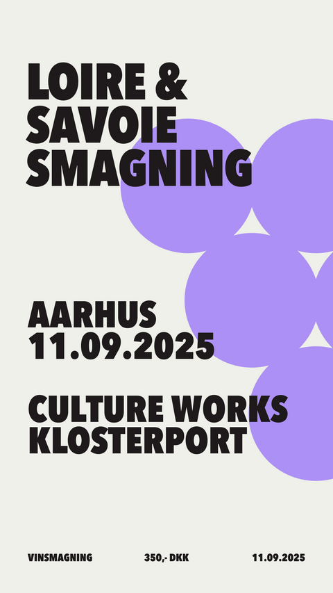 Loire & Savoie smagning - d. 11.09.25 Aarhus